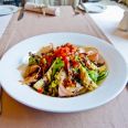 Salad with beans and artichokes from Marseillaise Restaurant